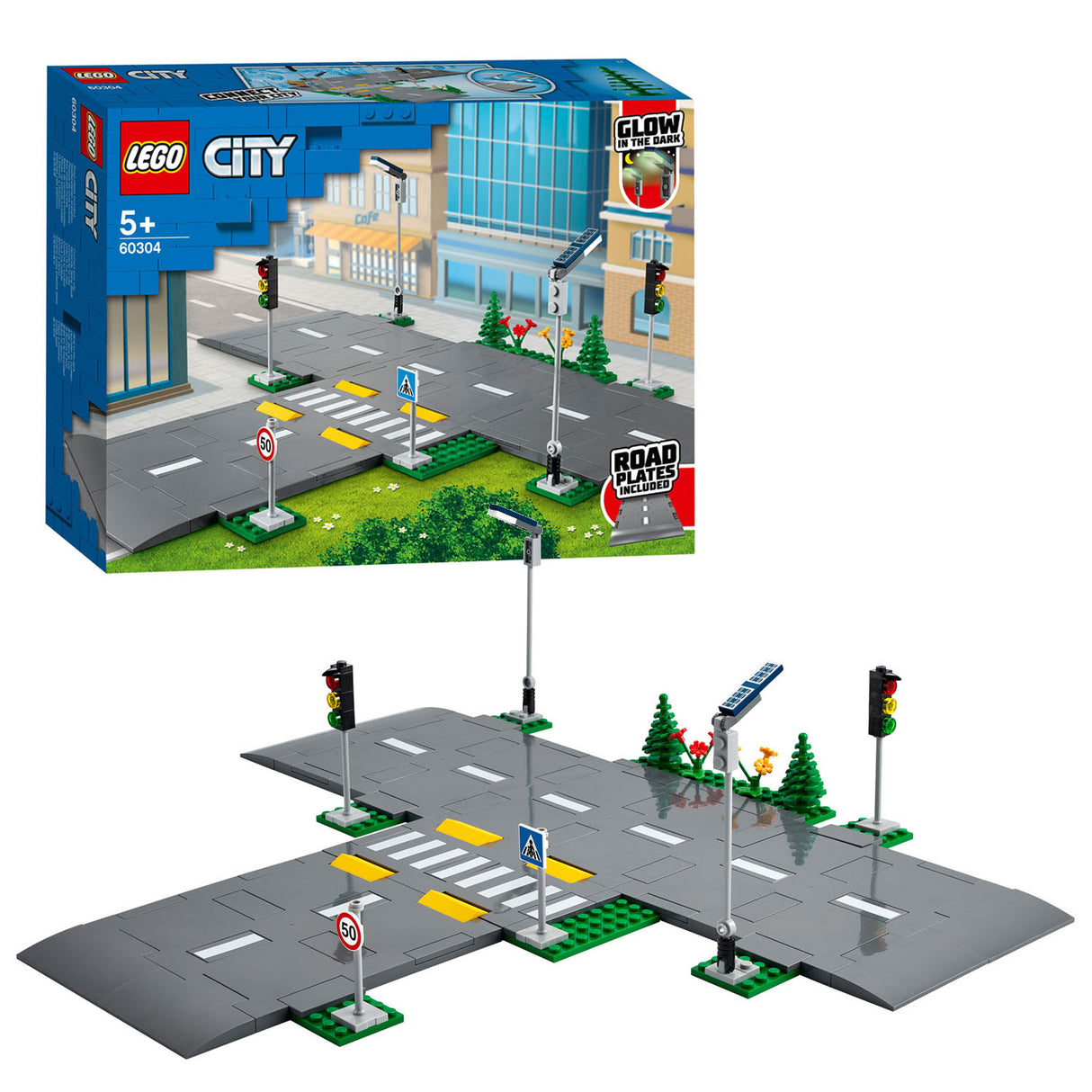 LEGO LEGO CIUDAD CIUDAD 60304 placas de carretera