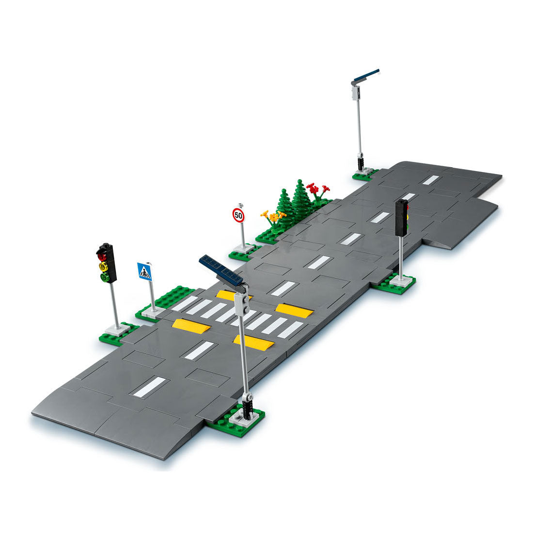 Plaques routières Lego city 60304
