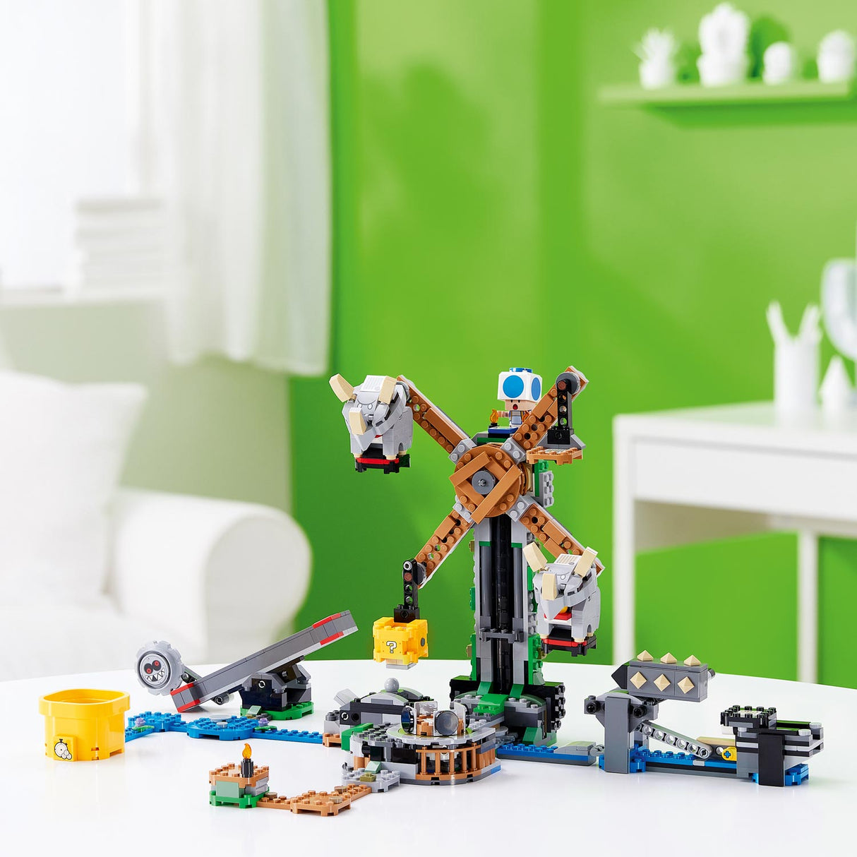 LEGO Super Mario 71390 Expansion Set: querelle avec Reznors