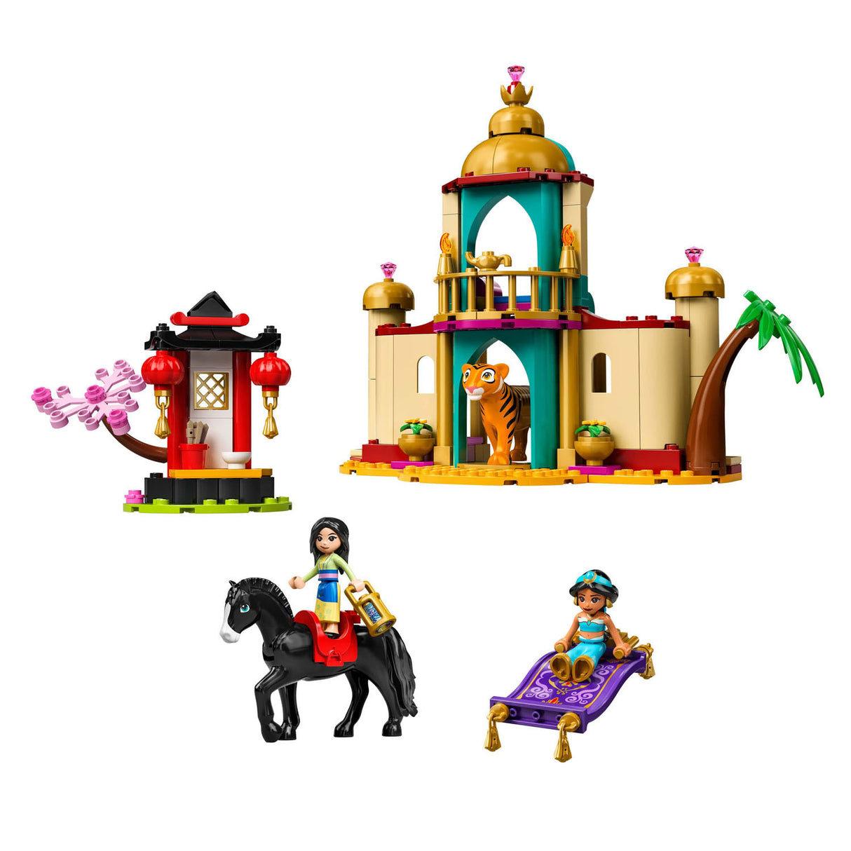 Lego Lego Prinzessin 43208 Jasmine und Mulans Abenteuer