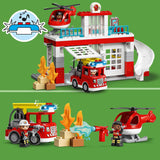 LEGO LEGO DUPLO 10970 Helicóptero de la estación de bomberos