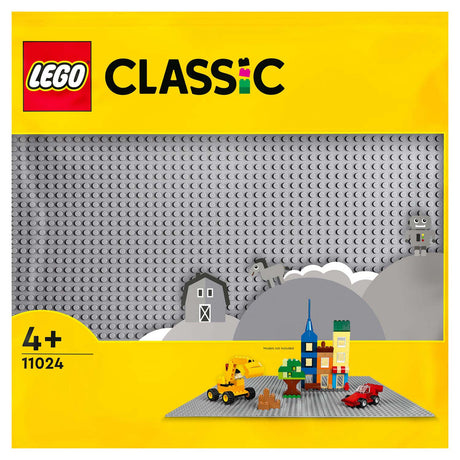 Plaque de construction Lego Classic grise 48x48, panneau de construction 11024