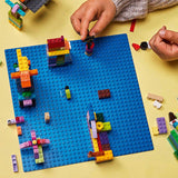 Plaque de construction Lego classique bleue - 11025