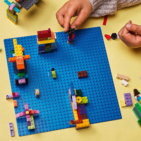 Plaque de construction Lego classique bleue - 11025