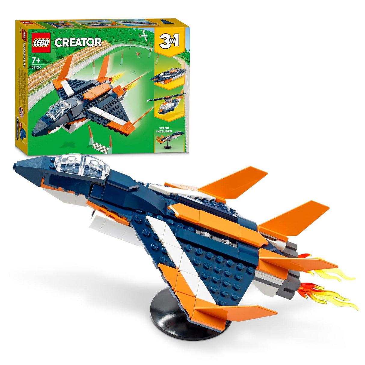 LEGO LEGO Creador 31126 Aeronave de jet supersónico