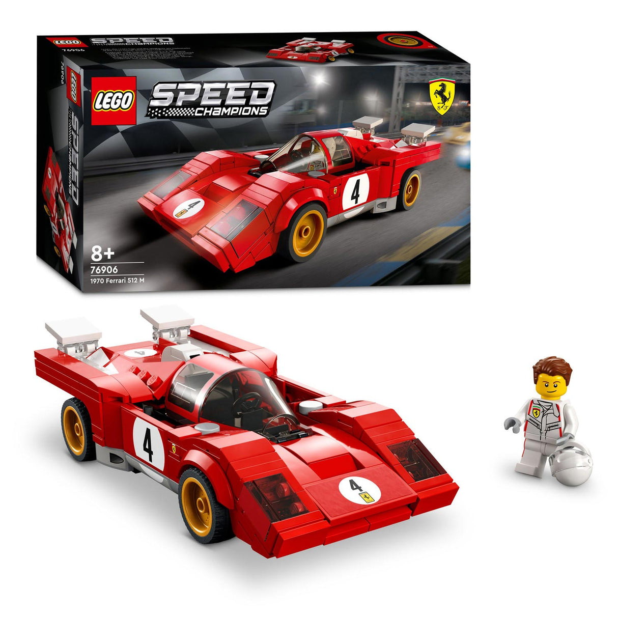 Lego Lego Speed ​​Champions 76906 Ferrari 512 m