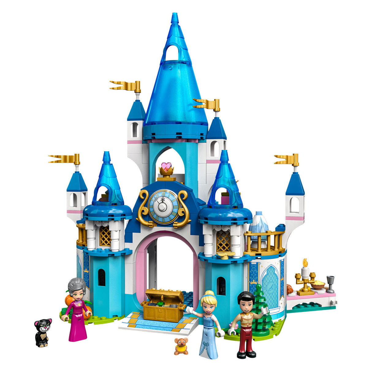 Lego Lego Prinzessin 43206 Das Schloss von Aschenputtel und der Prinz