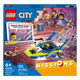 LEGO CIUDAD DE LEGO 60355 Misiones de detectives de la policía de agua