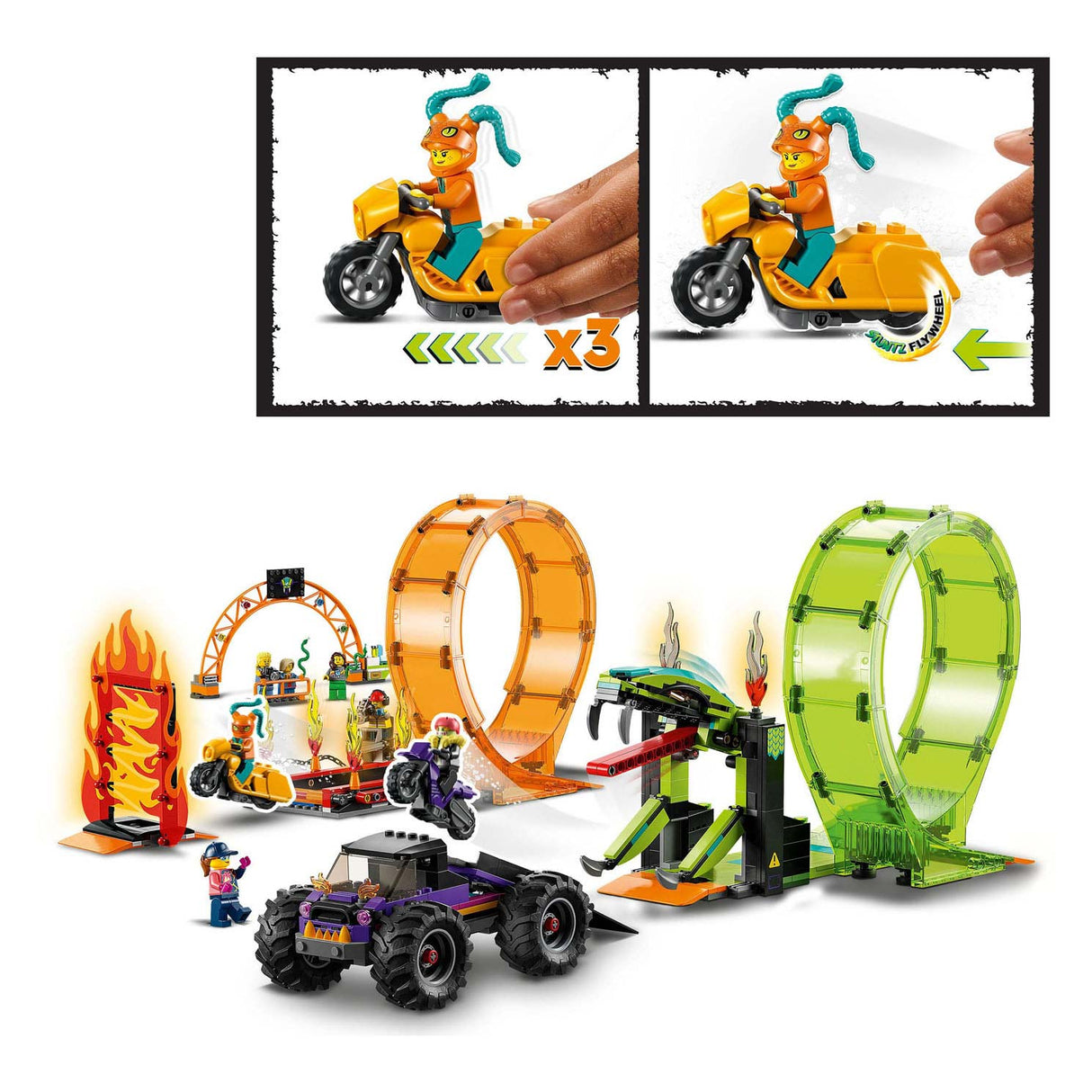 LEGO LEGO CITY 60339 DOBLE MIRA ADTUD ARENA