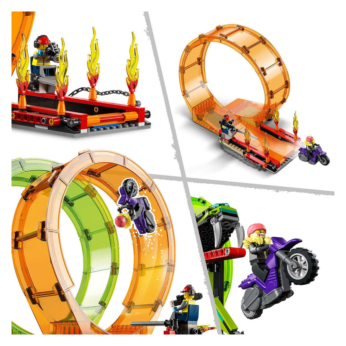 Lego City 60339 Arena de cascade à double boucle