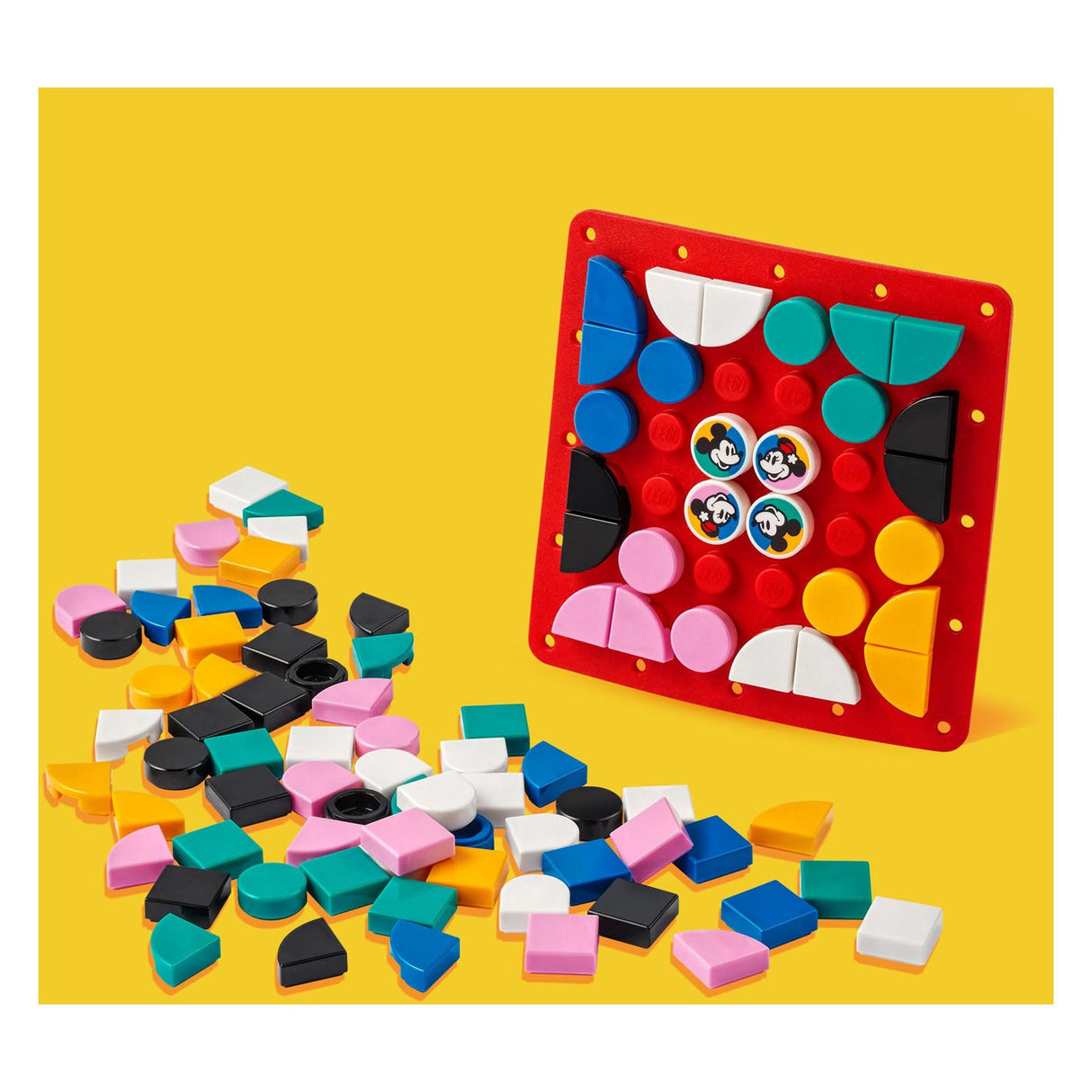 DOTS LEGO 41963 Mickey Minnie Mouse: Patch-on Stitch-on
