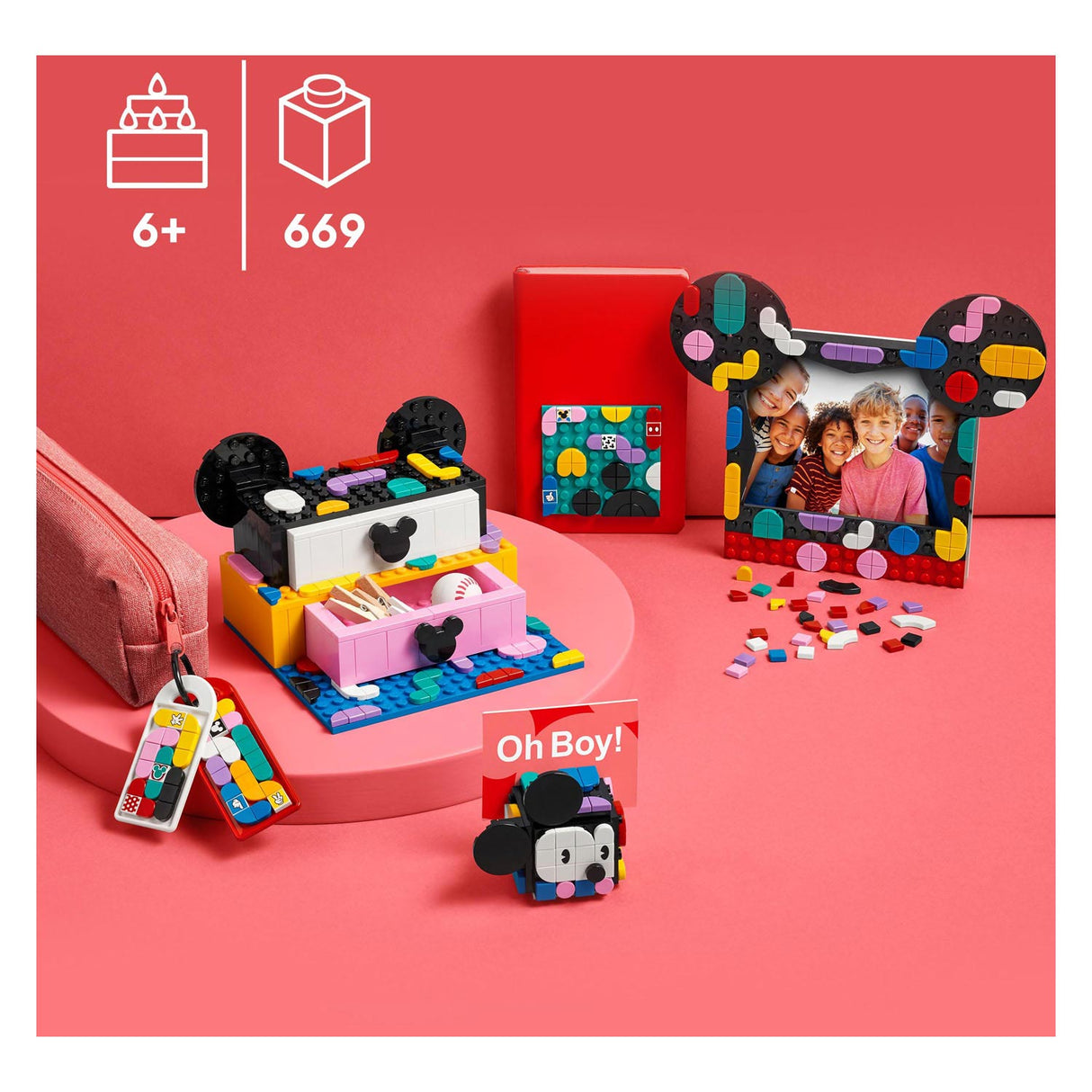 Lego Lego Dots 41964 Mickey Minnie Mouse: Powrót do szkoły