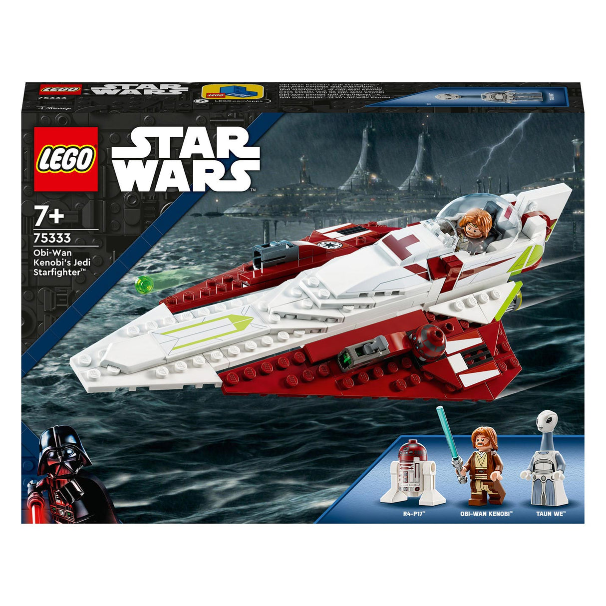 Lego Lego Star Wars 75333 The Jedi Starfighter Obi-Wan Kenobi