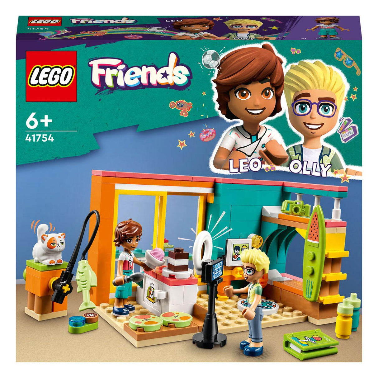 Lego lego friends 41754 leo's kamer