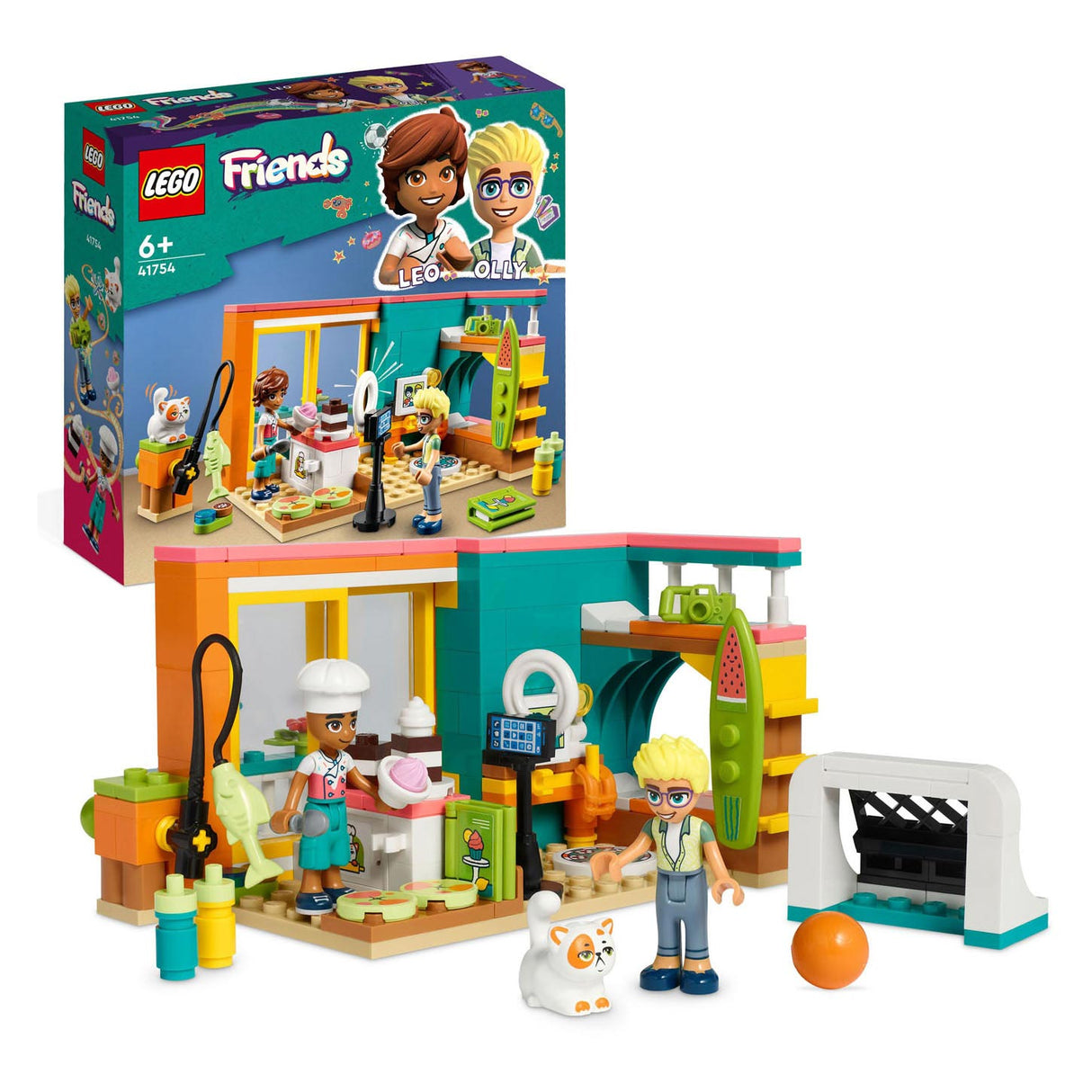 Lego lego friends 41754 leo's kamer