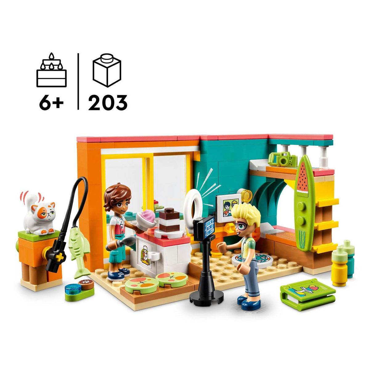 Lego lego friends 41754 leo's kamer