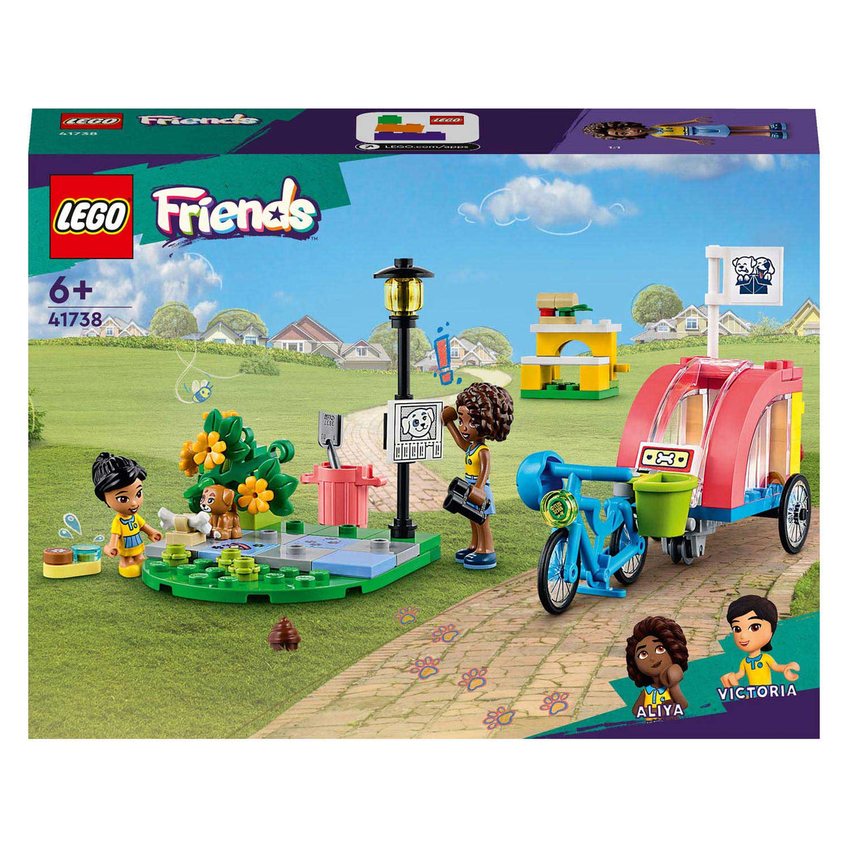 Lego lego friends 41738 honden reddingsfiets