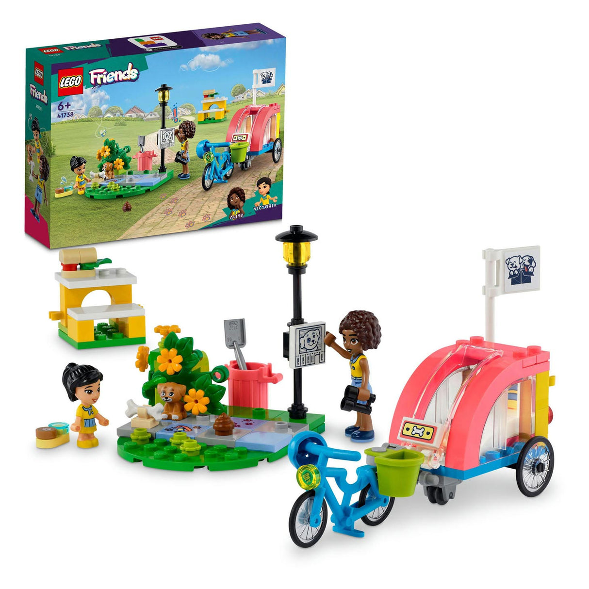 Lego lego friends 41738 honden reddingsfiets