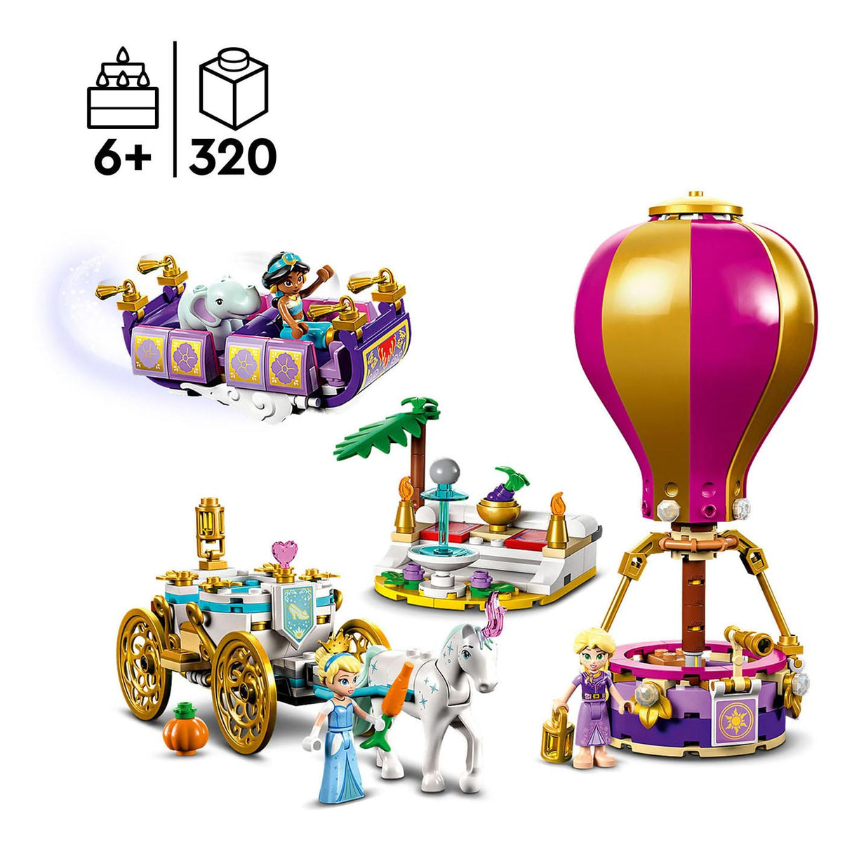 LEGO LEGO 43216 Viaje encantador de princesa