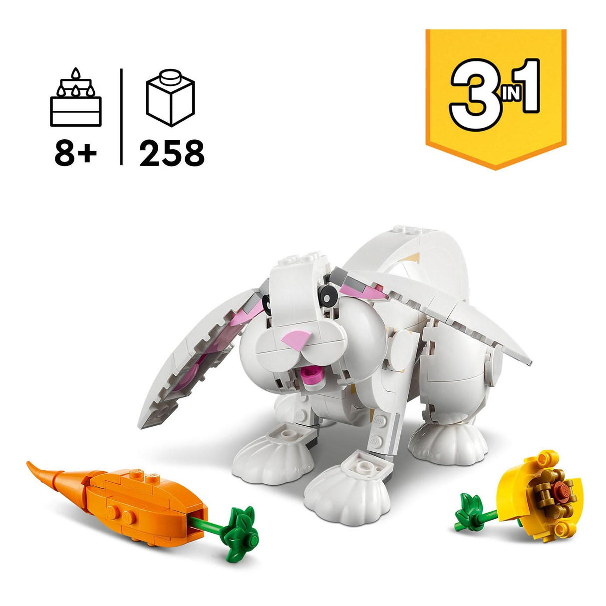 LEGO LEGO Creador 31133 Conejo blanco