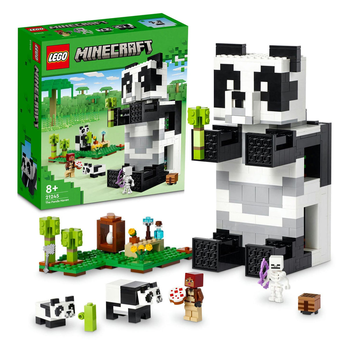 LEGO LEGO Minecraft 21245 La casa de panda