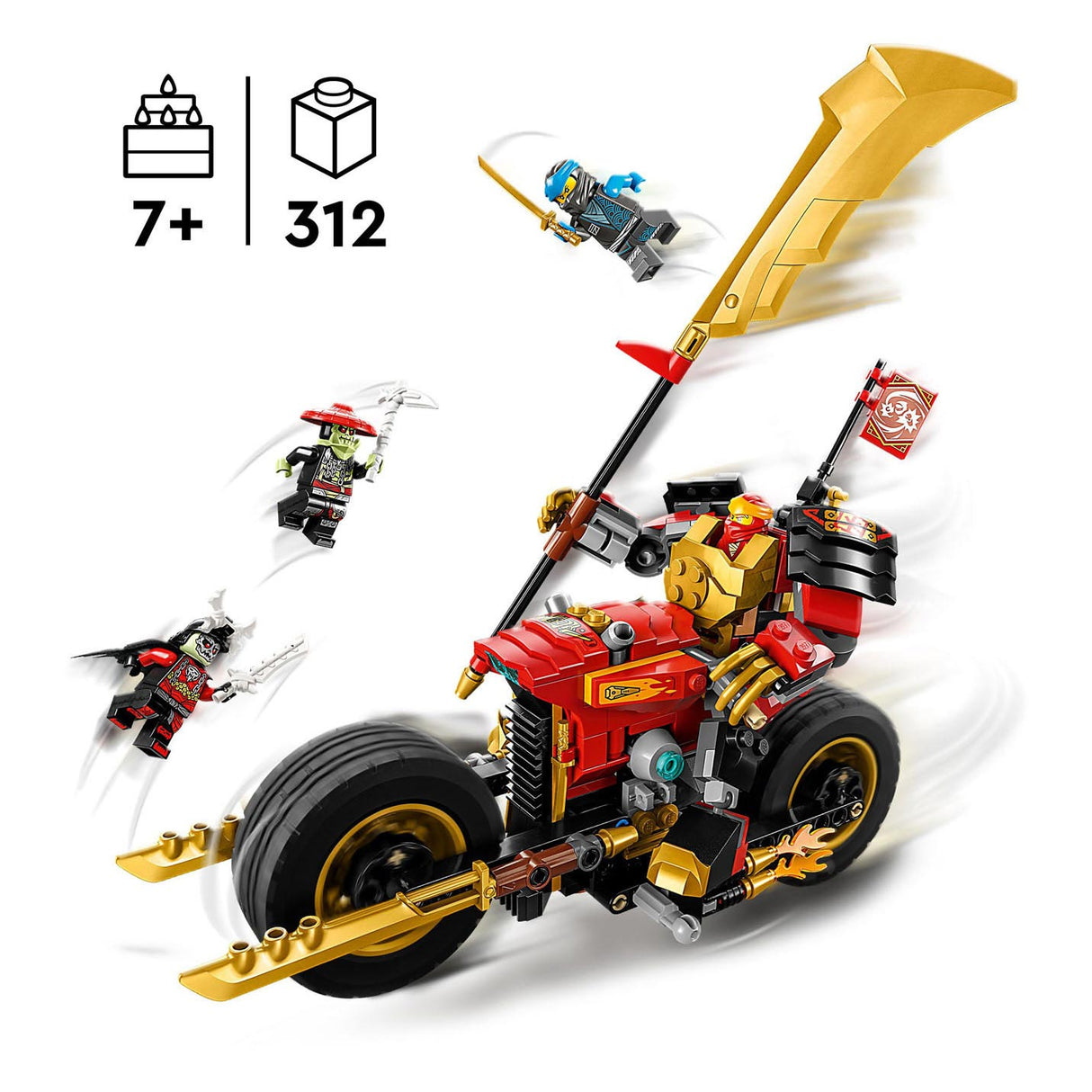 Lego Lego Ninjago 71783 Kais Mech Rider Evo