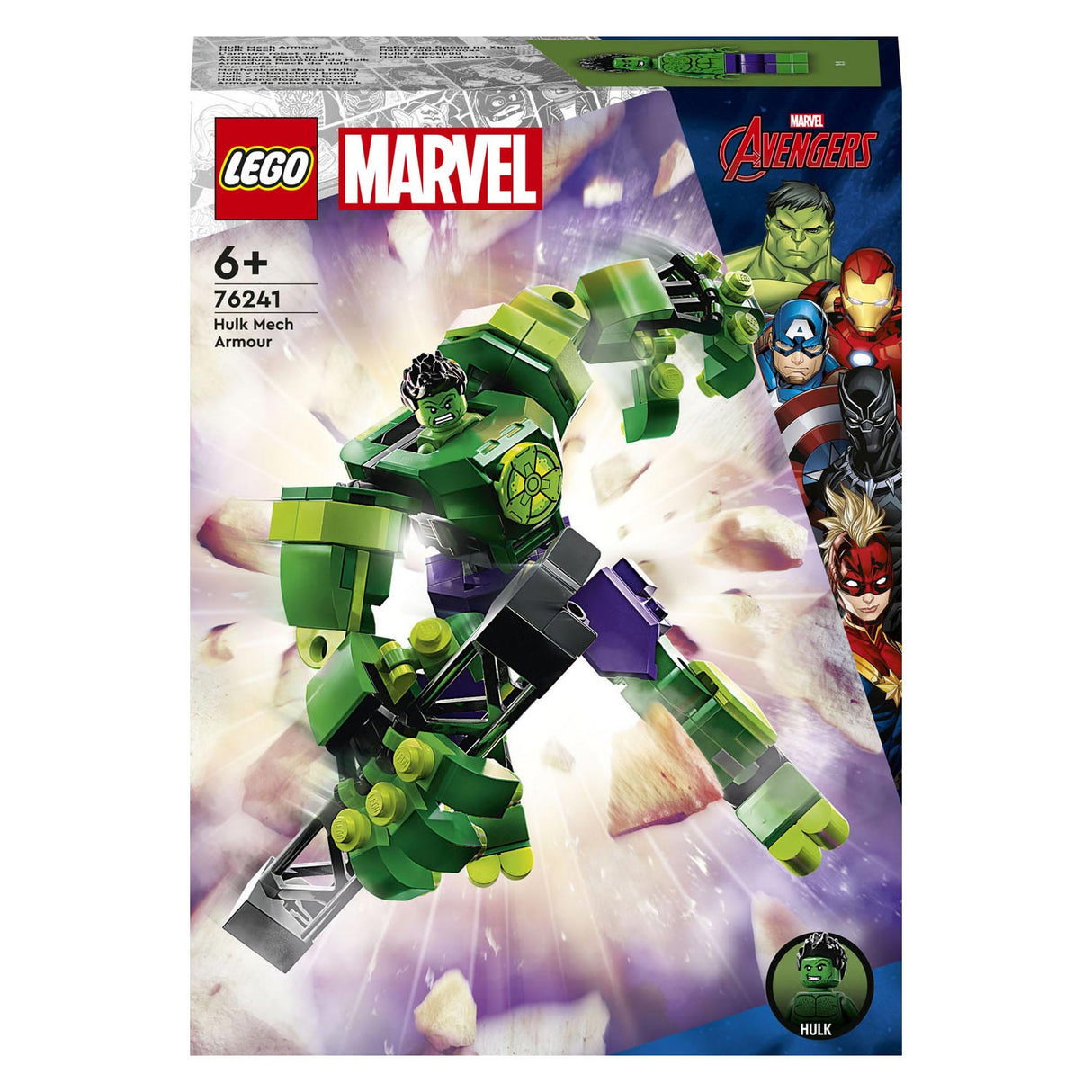 LEGO LEGO Avengers 76241 Hulk Mechanpantser