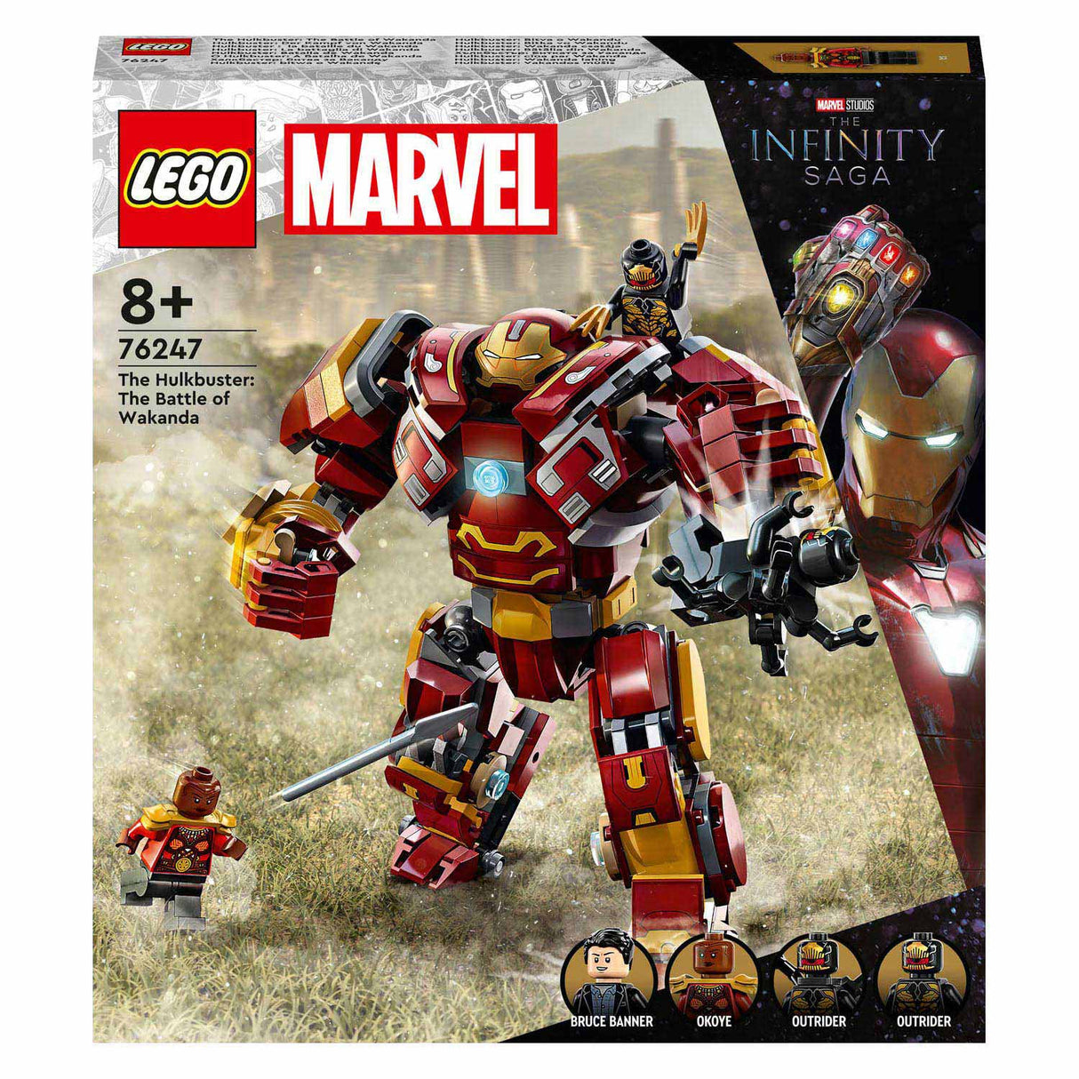 Lego Lego Avengers 76247 de Hulkbuster Bitwa pod Wakanda