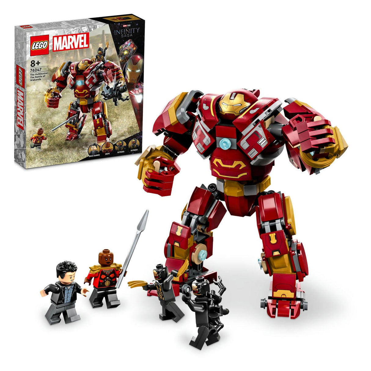 Lego Lego Avengers 76247 de Hulkbuster Bitwa pod Wakanda