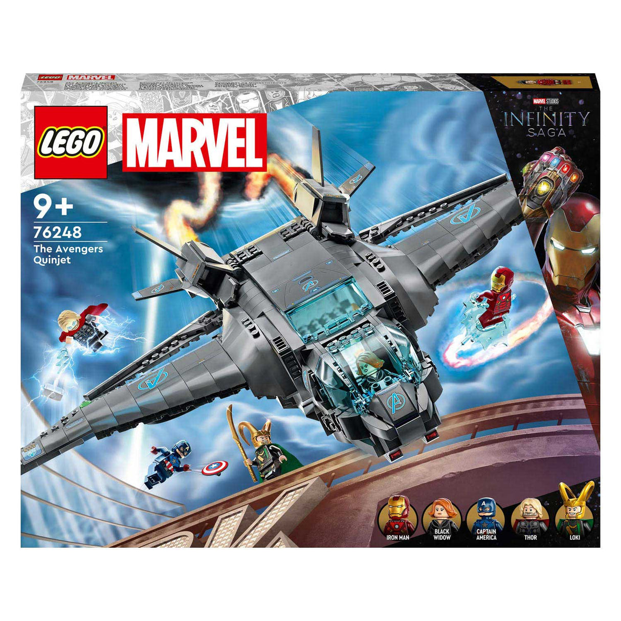 Lego Lego Avengers 76248 The Avengers Quinjet