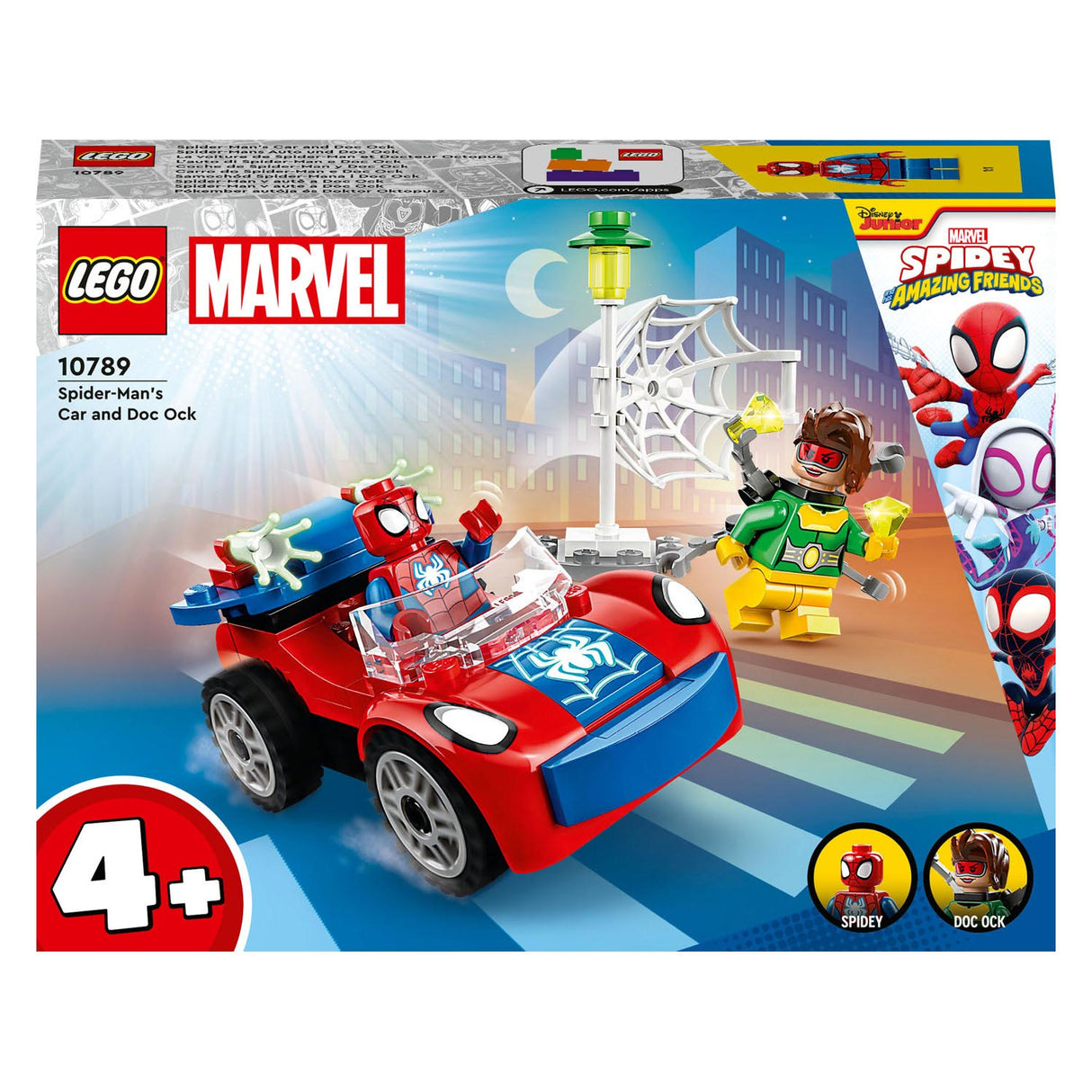 LEGO Marvel 10789 Spideys Car et Doc Ock