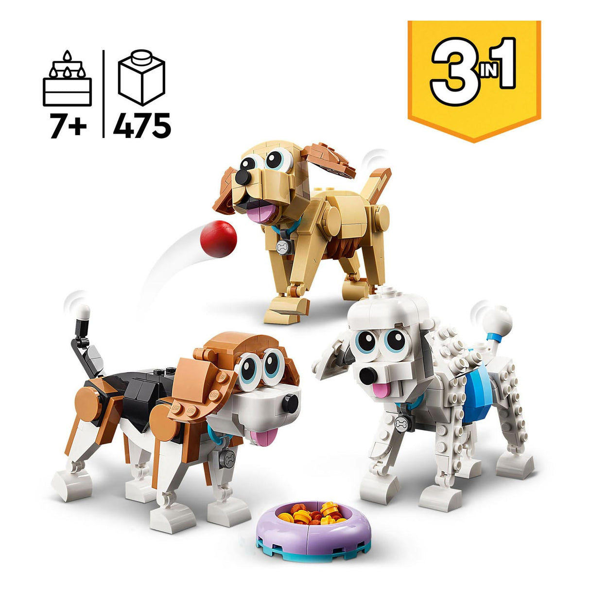 Créateur LEGO 31137 chiens mignons
