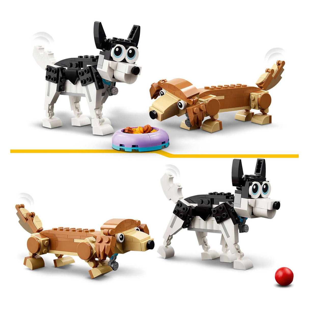 Créateur LEGO 31137 chiens mignons