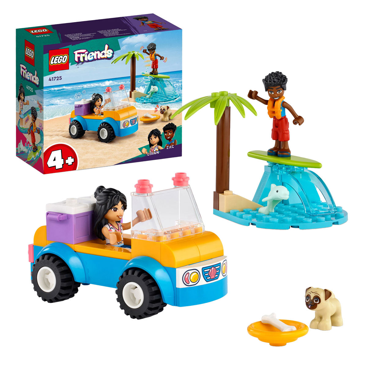 Lego lego friends 41725 strandbuggy plezier