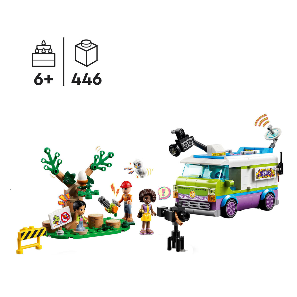 Lego Lego Friends 41749 News Bus