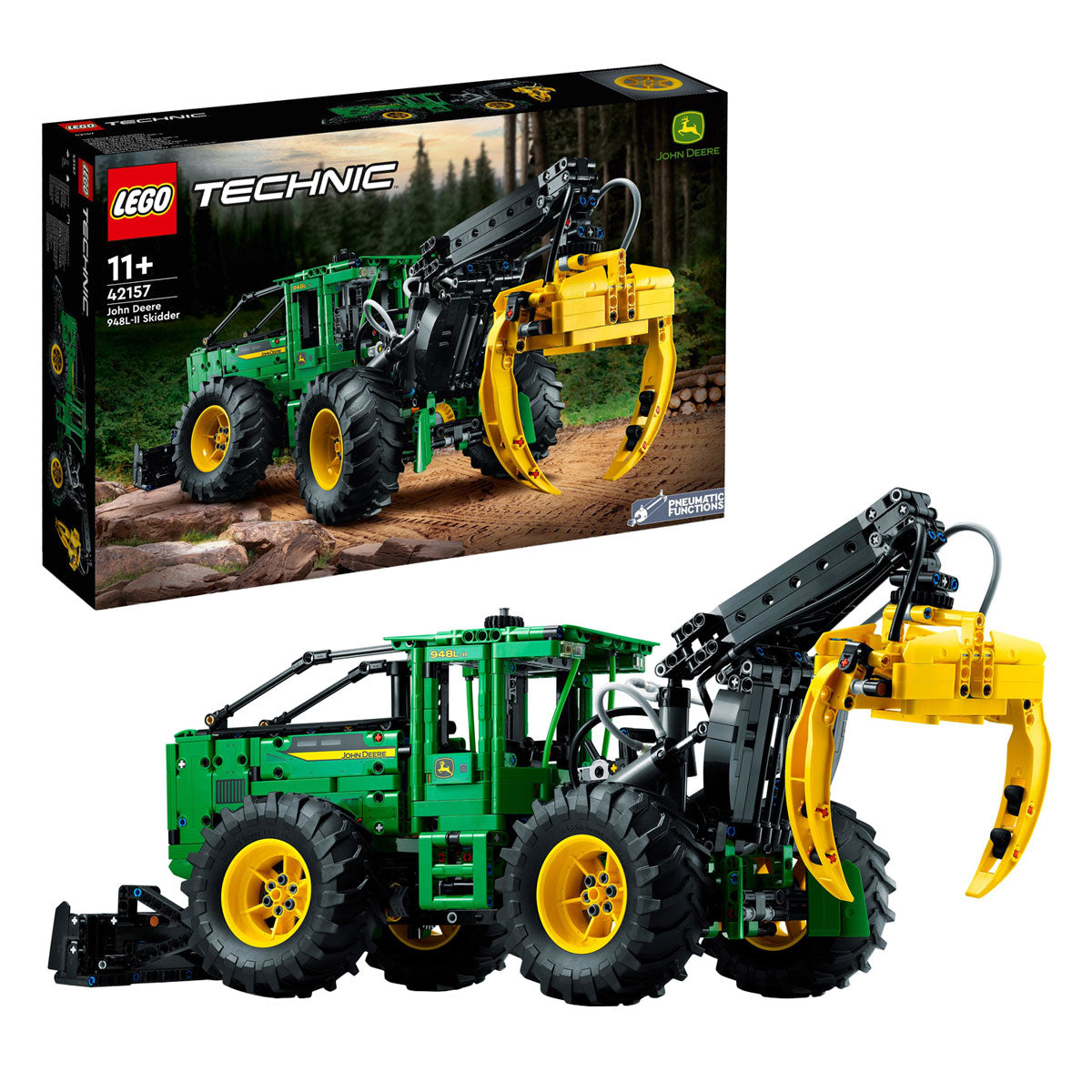 Lego Lego Technic 42157 John Deere 948L-II Wood Transport Maszyna