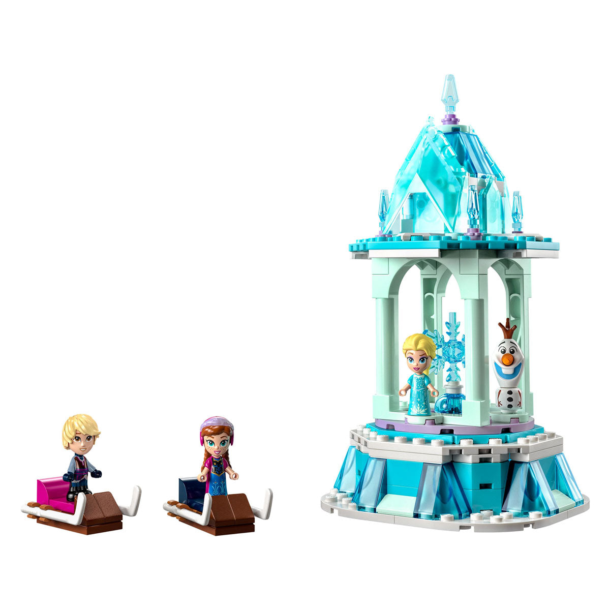 LEGO LEGO Princess 43218 The Magical Merry -Go-Round d'Anna et Elsa