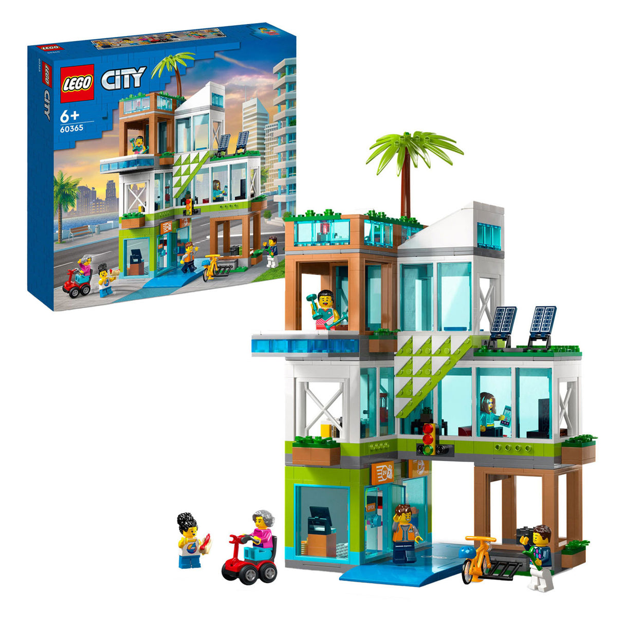 LEGO LEGO CITY 60365 Edificio de apartamentos