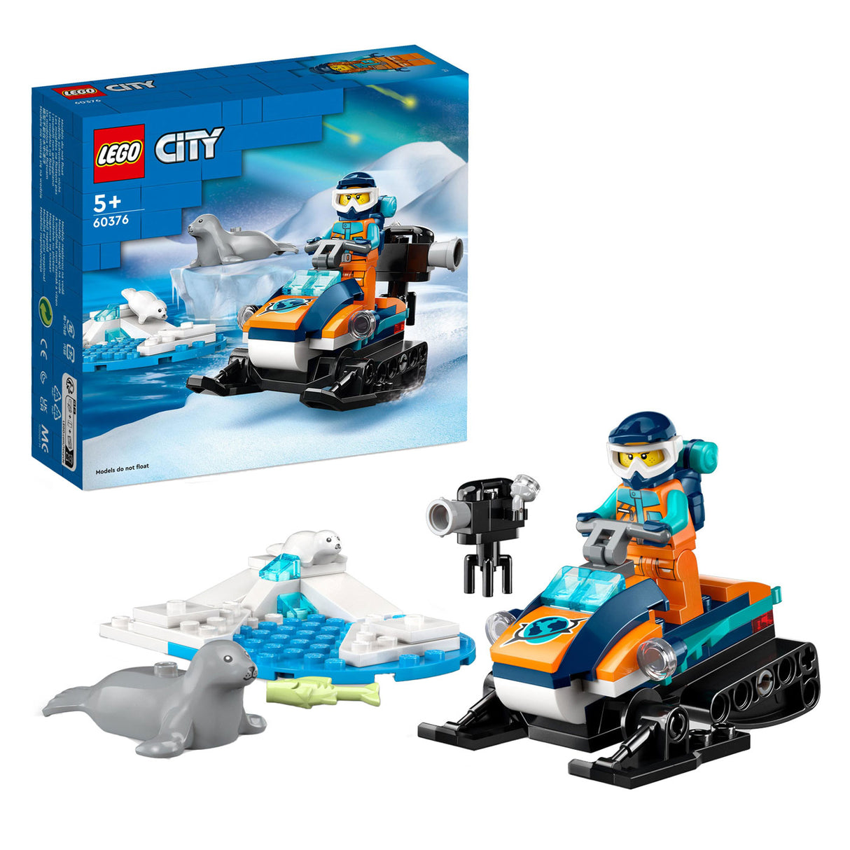 LEGO LEGO CITY 60376 Mobile de nieve para investigación polar