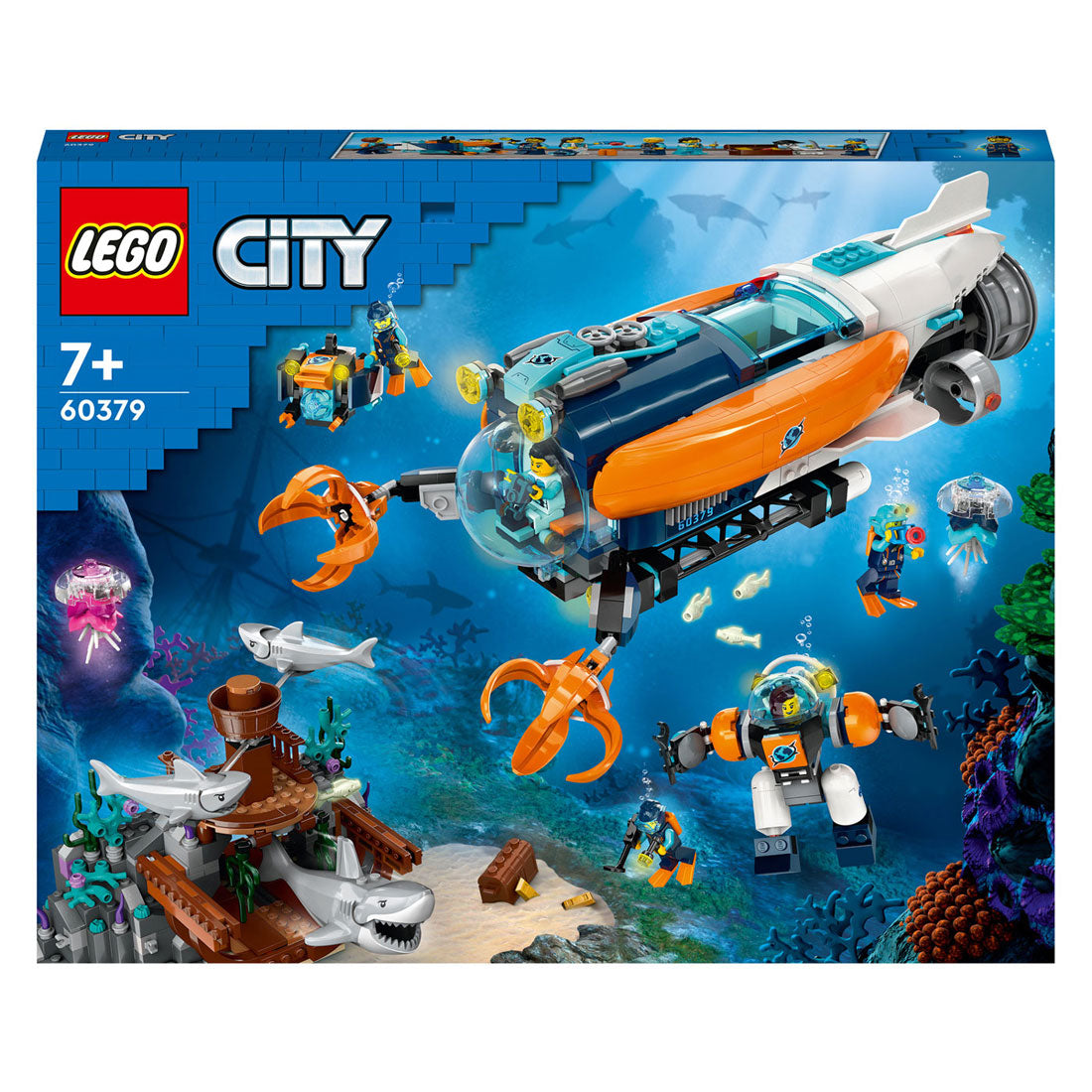 Lego Lego City 60379 Poddaj się do badań głębinowych