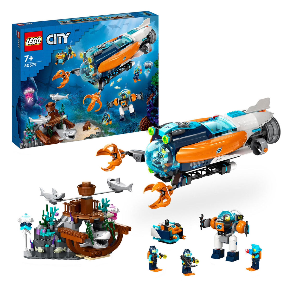 Lego Lego City 60379 Poddaj się do badań głębinowych