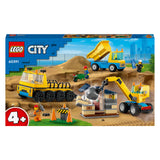 Lego City 60391 Kiepwagen, Bouwtruck and Demolition Crane