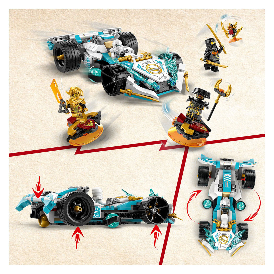 LEGO LEGO NINJAGO 71791 CAR de carreras de Dragon Power Spinjitzu de Zane