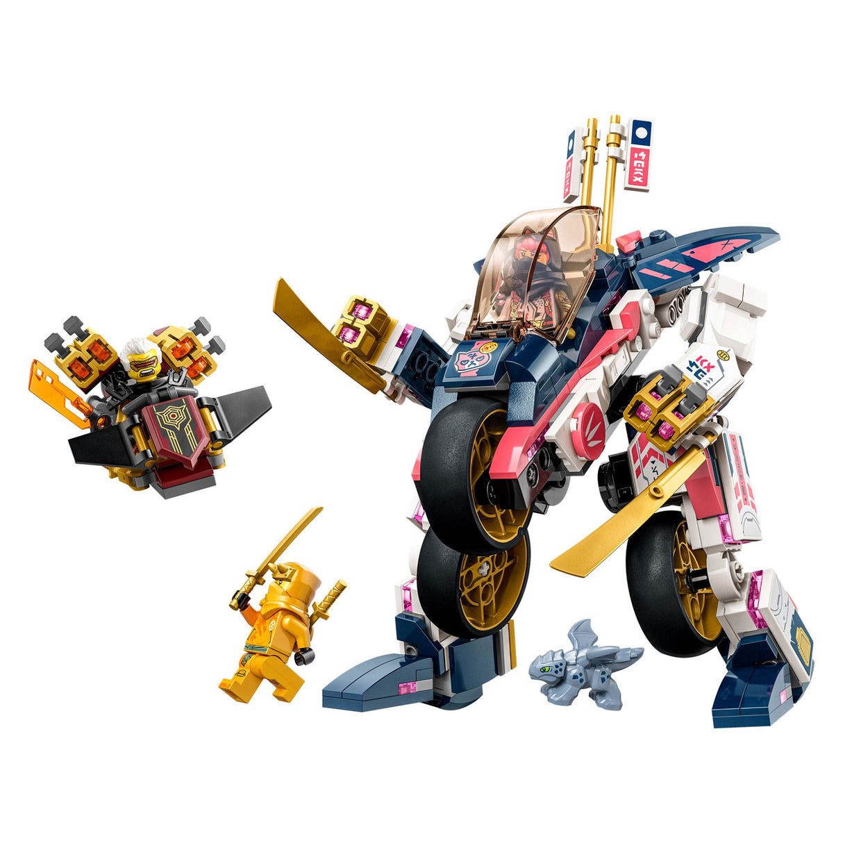 LEGO LEGO NINJAGO 71792 Soras transformerande mekanismmotor