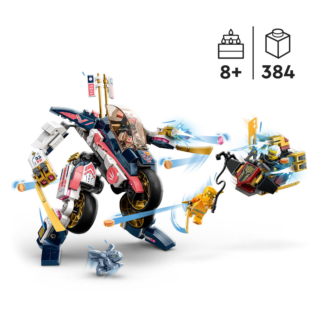 LEGO LEGO NINJAGO 71792 SORAs transformerende mekanismemotor