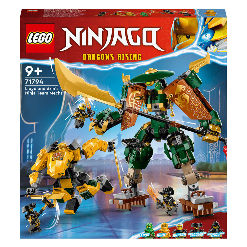 LEGO LEGO NINJAGO 71794 LLOYD Y ARINS NINJATEAMMECHA