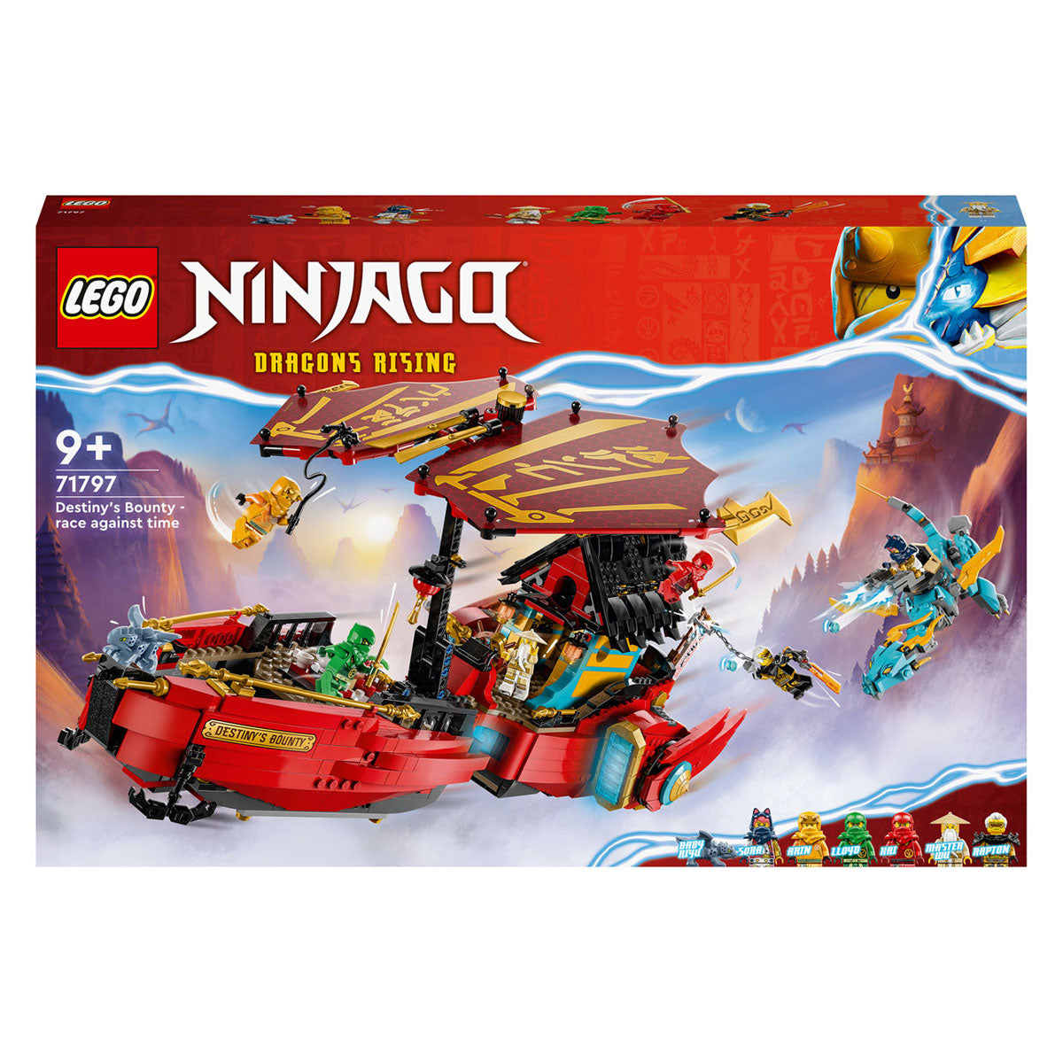 LEGO LEGO NINJAGO 71797 Destiny's Bounty -Race contra el reloj