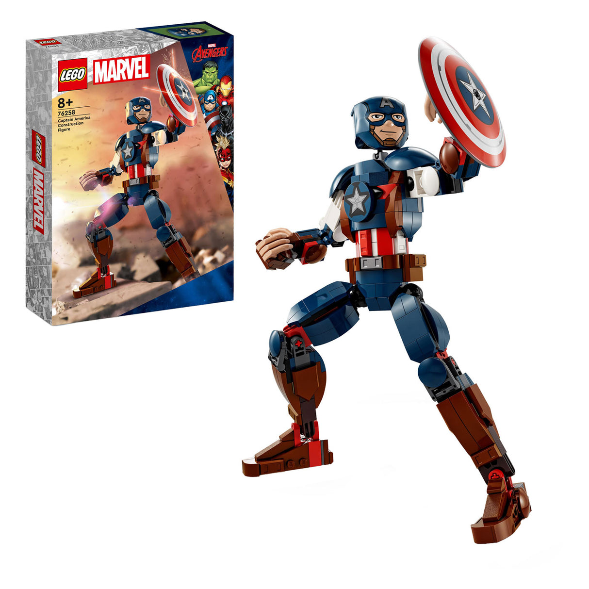 LEGO LEGO Super Heroes 76258 Capitán América Figura de construcción