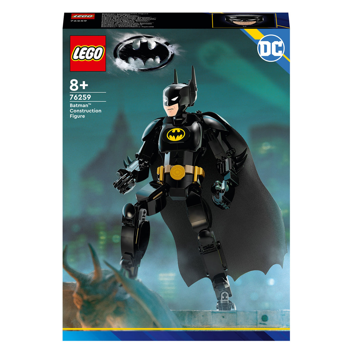 Lego dc - jouets de construction de figurines de construction batman (76259)