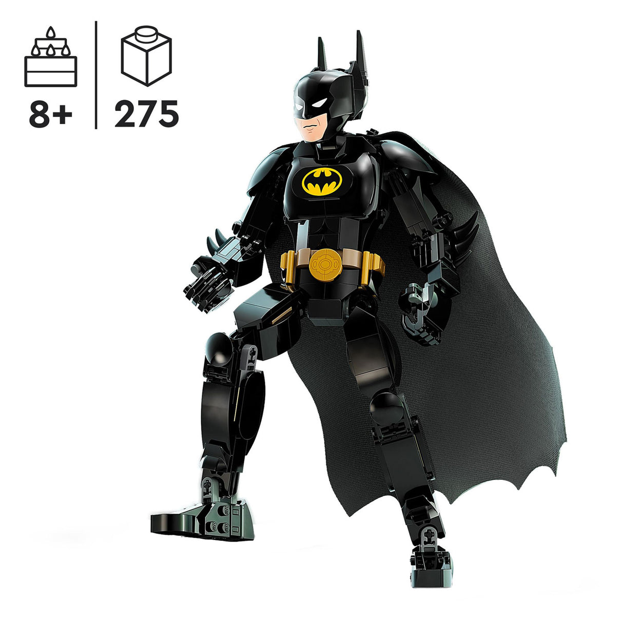 Lego dc - jouets de construction de figurines de construction batman (76259)